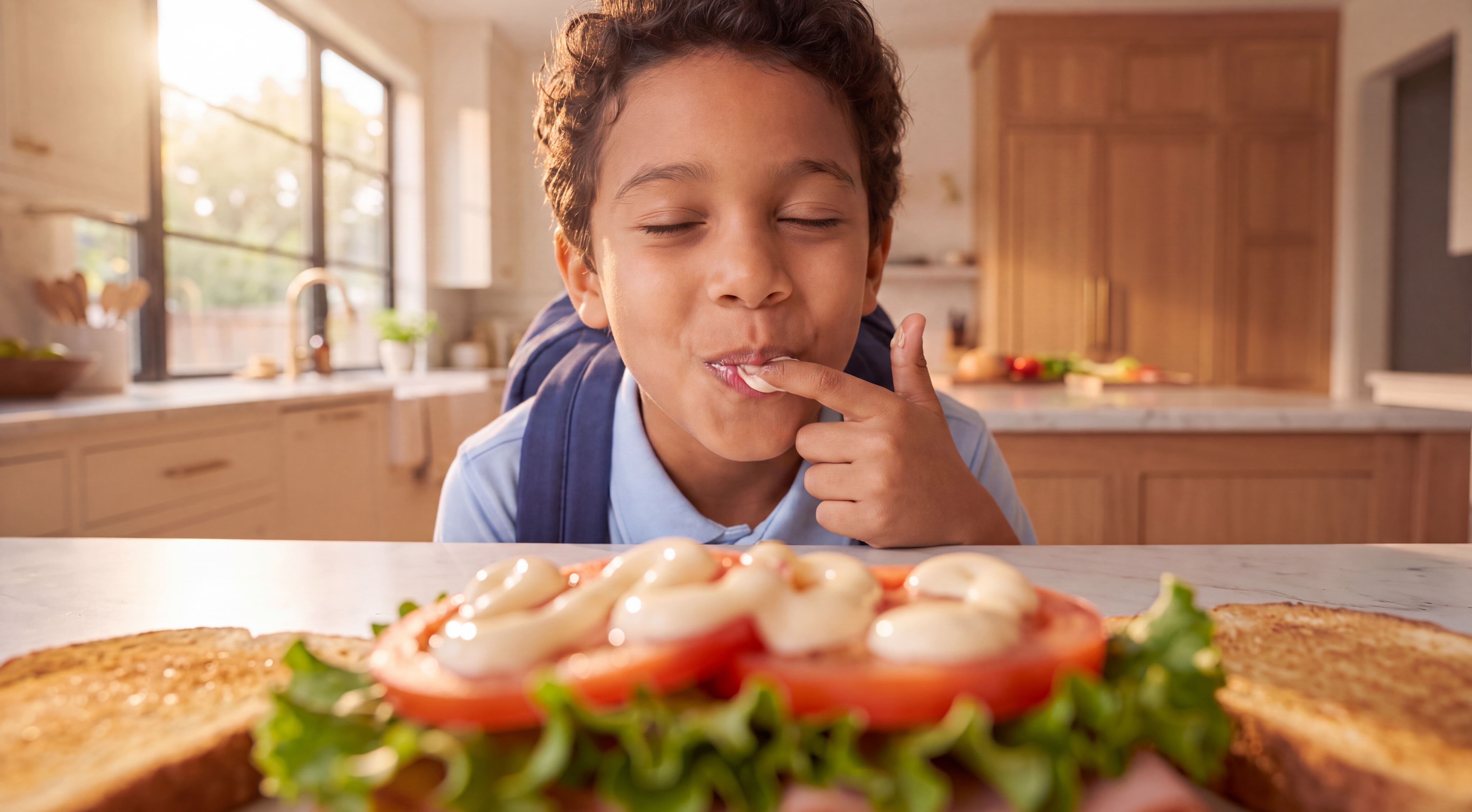Hellmann's Back to School micro-spot key frame