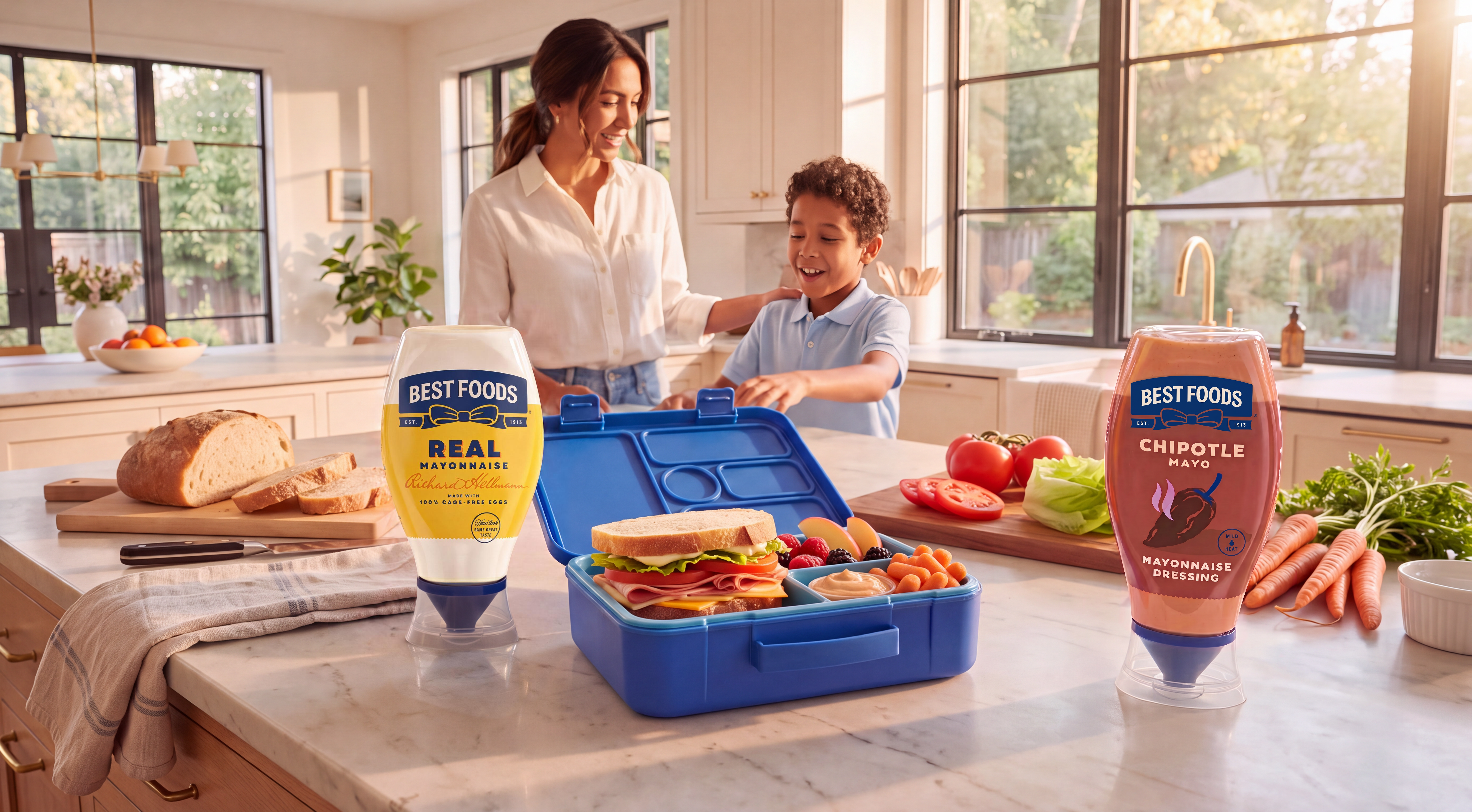 Hellmann's Back to School micro-spot key frame